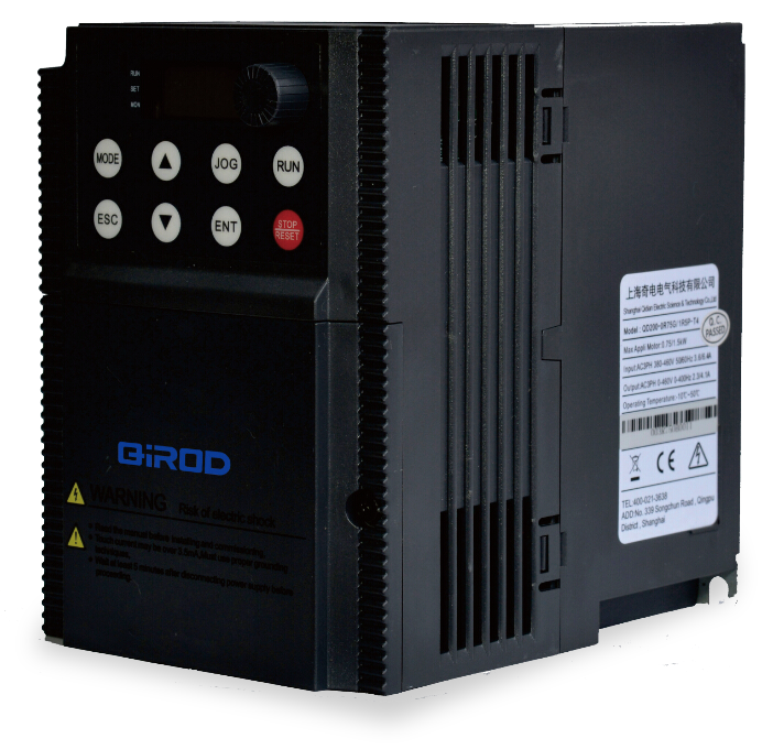 PA视讯平台变频器QD6000的特点: